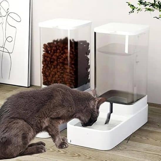 Distributeur de croquettes pour chat | Districubâą