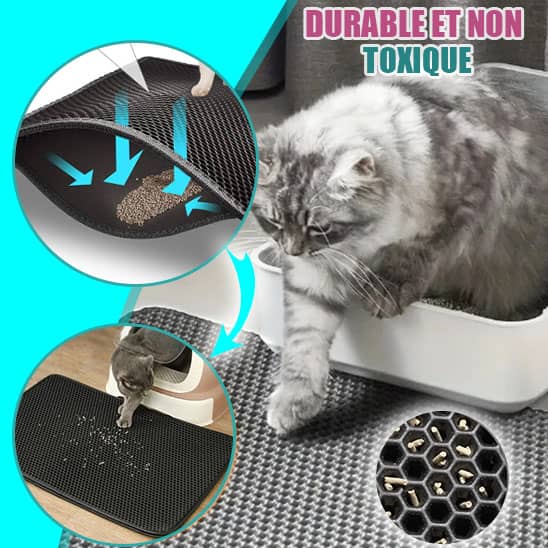 Tapis litière chat non toxique