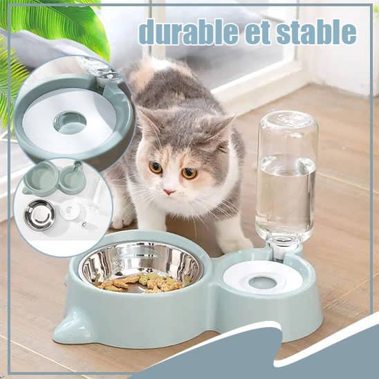 gamelle chat bol inox