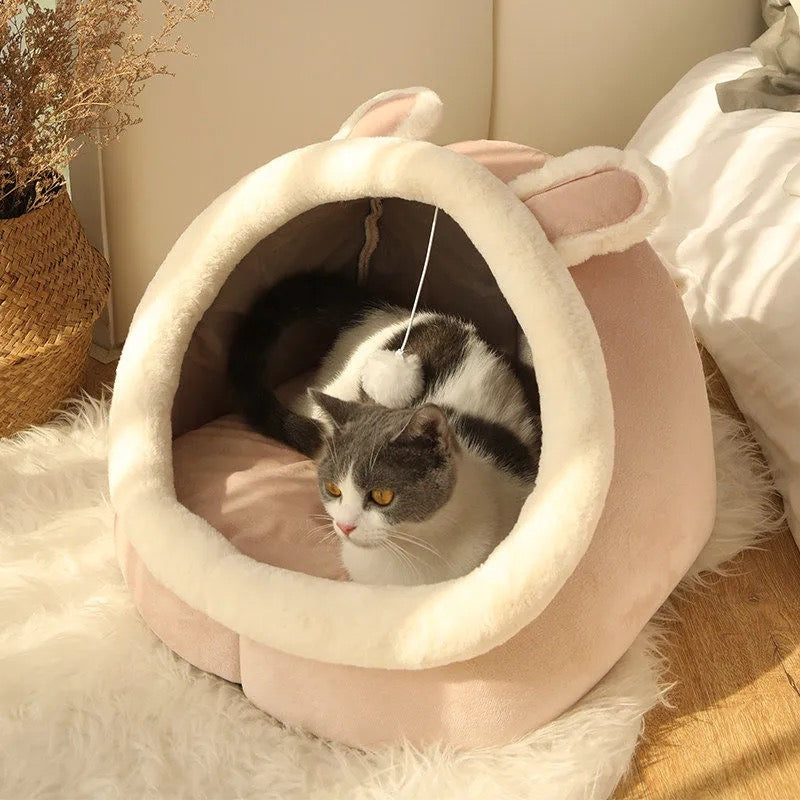 niche pour chat lapin