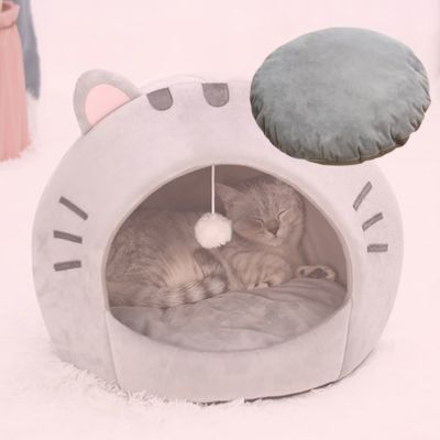 niche pour chat avec coussin